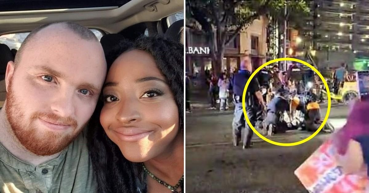 foster6.jpg?resize=412,275 - Protester Who Gave Interview Alongside Quadruple Amputee Fiancée Was Shot By A Motorist