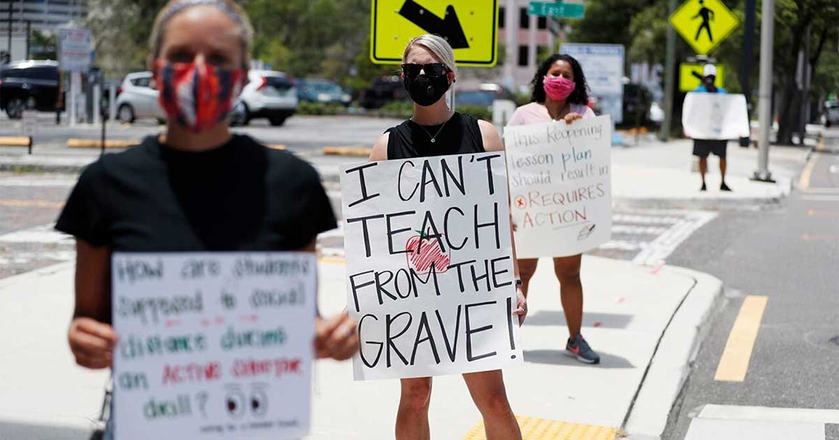 getty1 1.jpg?resize=1200,630 - Arizona Teachers Protest August School Reopening