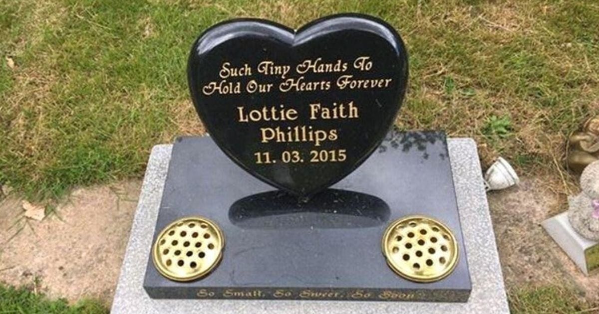 grave6.jpg?resize=1200,630 - Mother Left Heartbroken After Special Items Were Stolen From Baby Daughter’s Grave