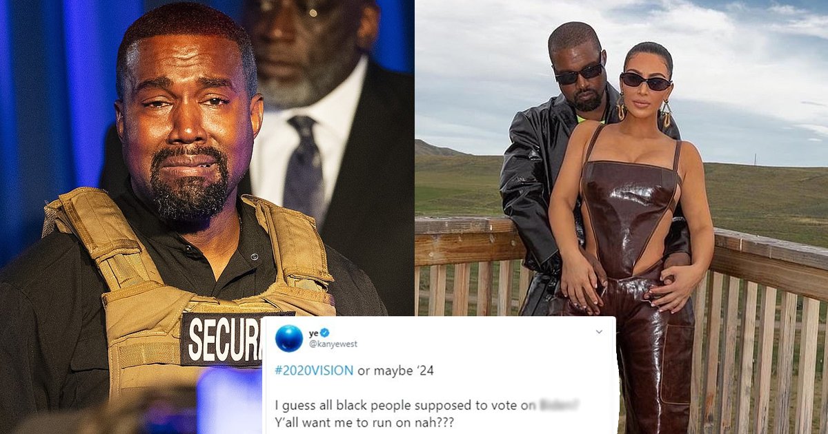 kanye west.jpg?resize=1200,630 - Kanye West Considers Possible Dropout From Presidential Run After Wild Twitter Rant