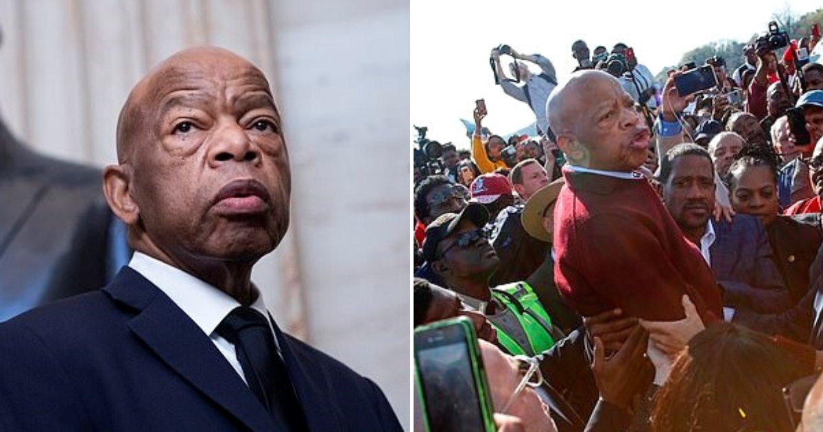 lewis5.png?resize=412,232 - Rep. John Lewis Passed Away At The Age Of 80 After Battling Disease Since December