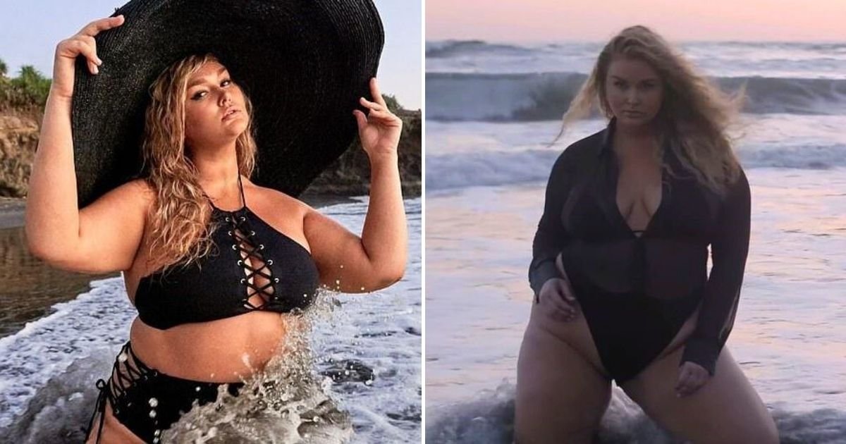 model6.jpg?resize=1200,630 - 'Curviest Model Ever' Hunter McGrady Shows Off Figure In Sports Illustrated Swimsuit's 2020 Issue