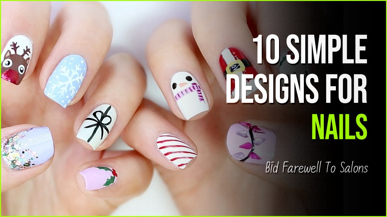 nail designs.jpg?resize=412,232 - You Can Bid Farewell To Salons With These 10 Simple Designs For Nails