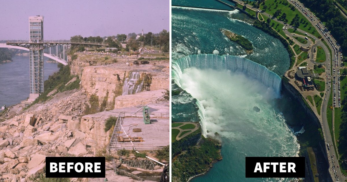 niagara falls drained.jpg?resize=412,275 - Niagara Falls Drained: The Famous Natural Wonder Gets Dewatered