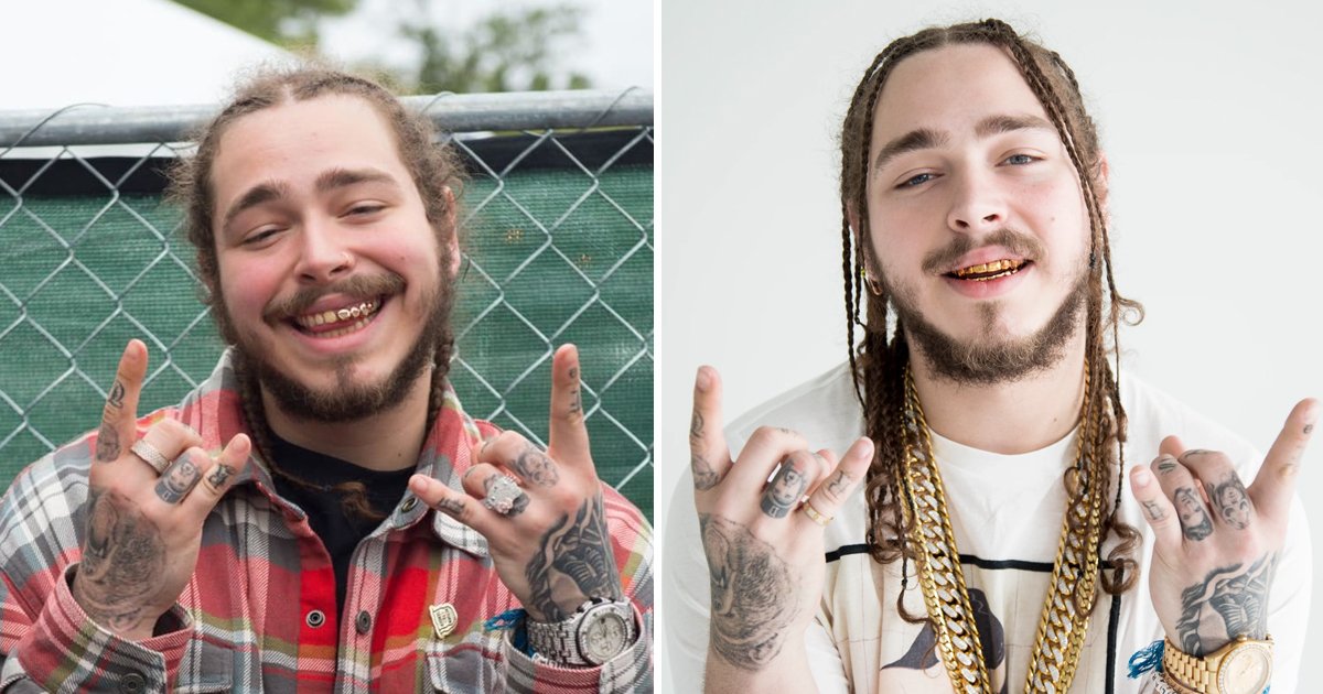 post malone without tattoos.jpg?resize=412,232 - Post Malone Without Tattoos Exists And The World Can’t Unsee It