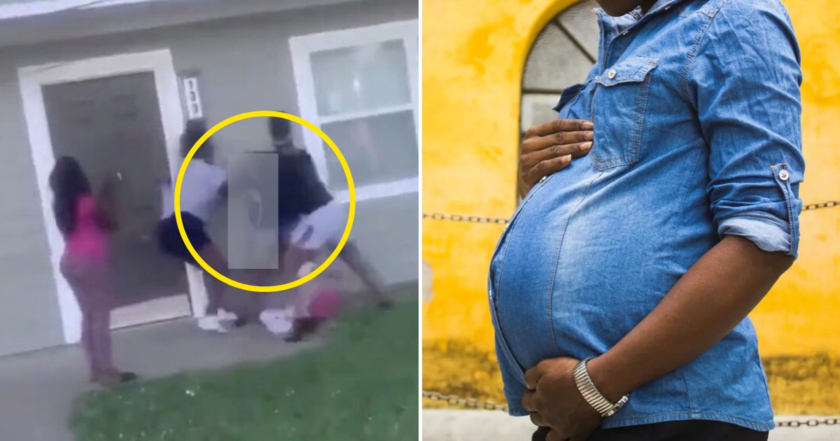 preggy.png?resize=1200,630 - Four Teens Attacked A Pregnant Mother And Her Toddler Outside Their Home