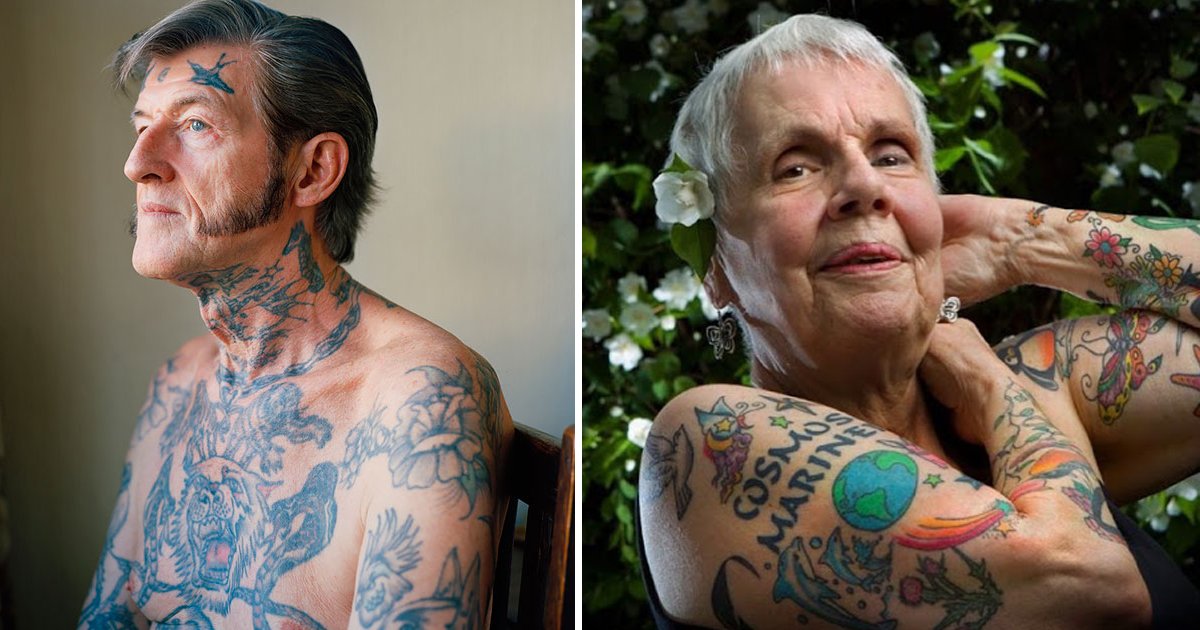 tattoos on old people.jpg?resize=412,275 - 9 Amazing Pictures On How Tattoos On Old People Look Like