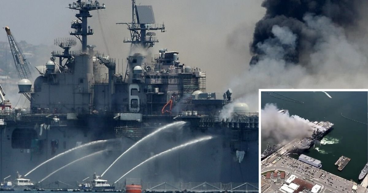 untitled design 23.jpg?resize=1200,630 - Sailors And Civilians Injured After Explosion Aboard Navy Ship At Naval Base
