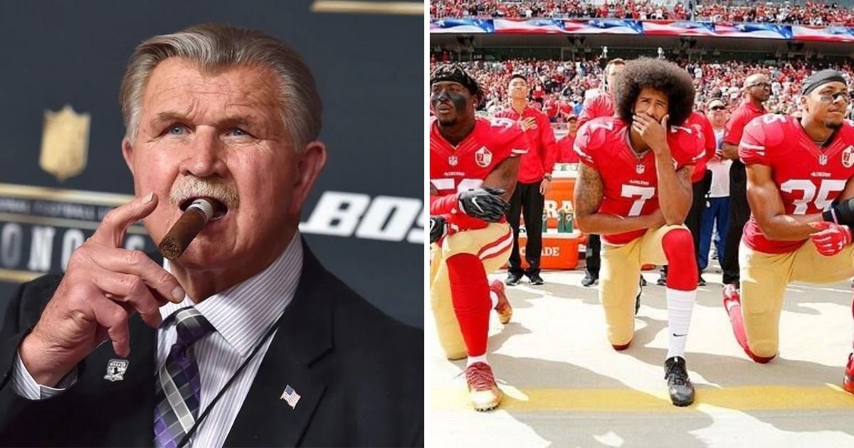 untitled design 42.jpg?resize=1200,630 - NFL Legend Mike Ditka Suggested Athletes Who Take A Knee During National Anthem Should Leave The Country