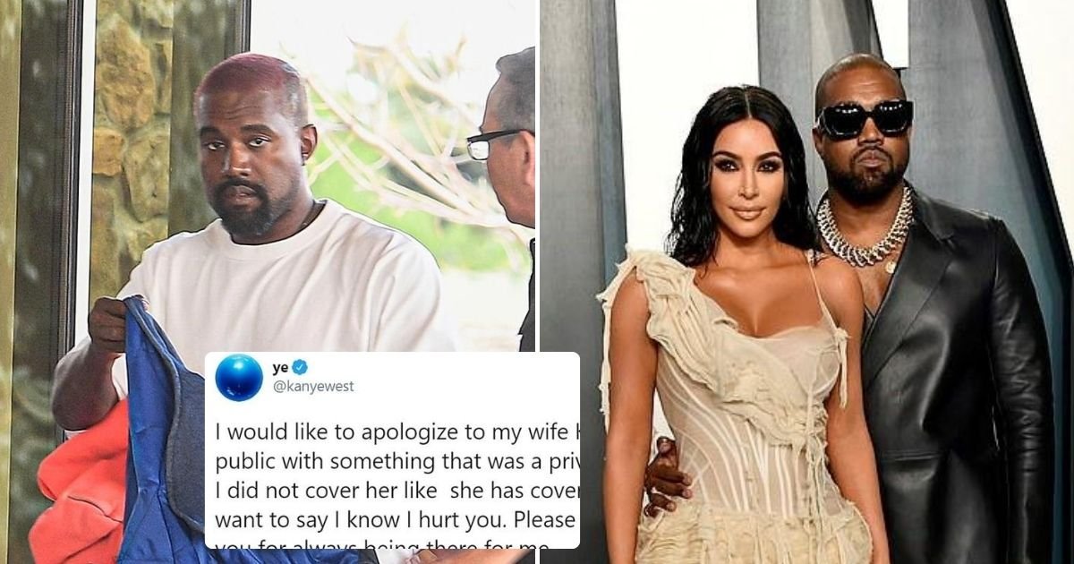 west5 1.jpg?resize=1200,630 - Kanye West Issued An Apology To Kim Kardashian For Airing 'Private Matters'