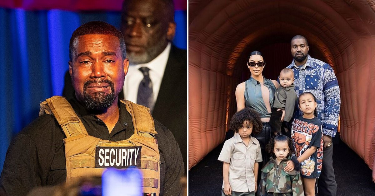 west8.png?resize=412,275 - Kanye West Claims Kim Tried To 'Lock Me Up With A Doctor' As Sources Say KUWK Star Considers Divorcing Him