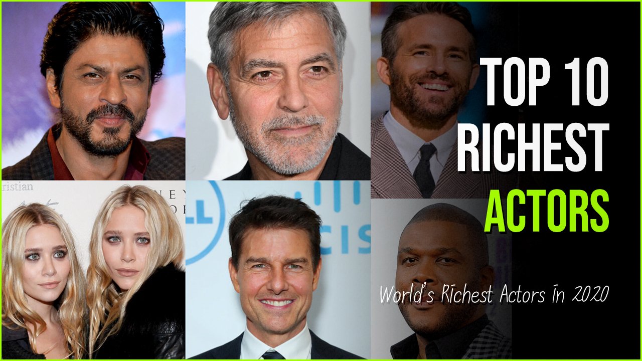 worlds richest actors.jpg?resize=412,275 - 10 Of The World’s Richest Actors Whose Net Worth Expands Millions