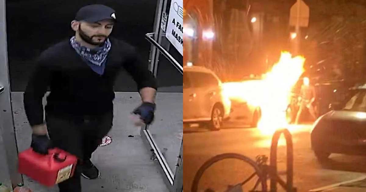 1 105.jpg?resize=1200,630 - Police Arrests Man Wanted For Torching NYPD Car After Taunting FBI
