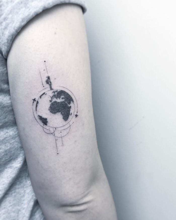 7 Interesting And Unique Travel Tattoo Designs You Must See