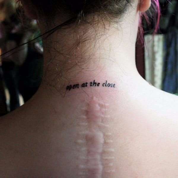 tattoos about scars