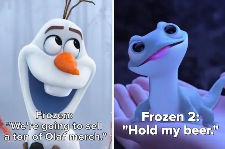 frozen 2 memes olaf