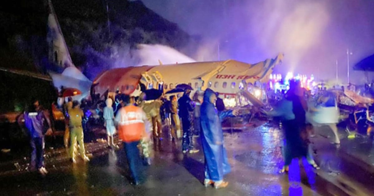 aie.jpg?resize=1200,630 - Air India: un avion s'est écrasé lors d'un atterrissage d'urgence dans la région du Kerala