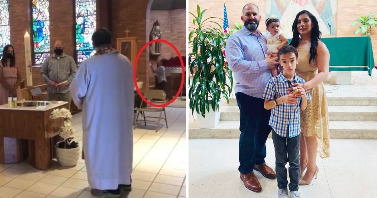 baptism.jpg?resize=412,275 - Priest Kicks Out 7-Year-Old Child With Autism For Making Noise During Sister's Baptism