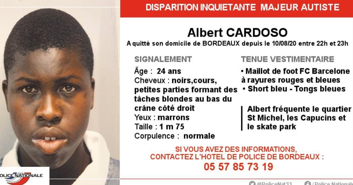 bfmtv 1 e1597338828955.jpg?resize=1200,630 - Bordeaux : Disparition inquiétante d'un jeune adulte atteint d'autisme