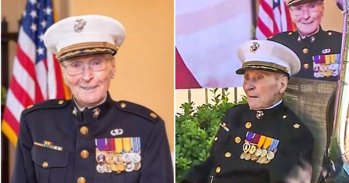 bill5.jpg?resize=1200,630 - Oldest Living U.S. Marine, Major Bill White, Just Celebrated His Birthday