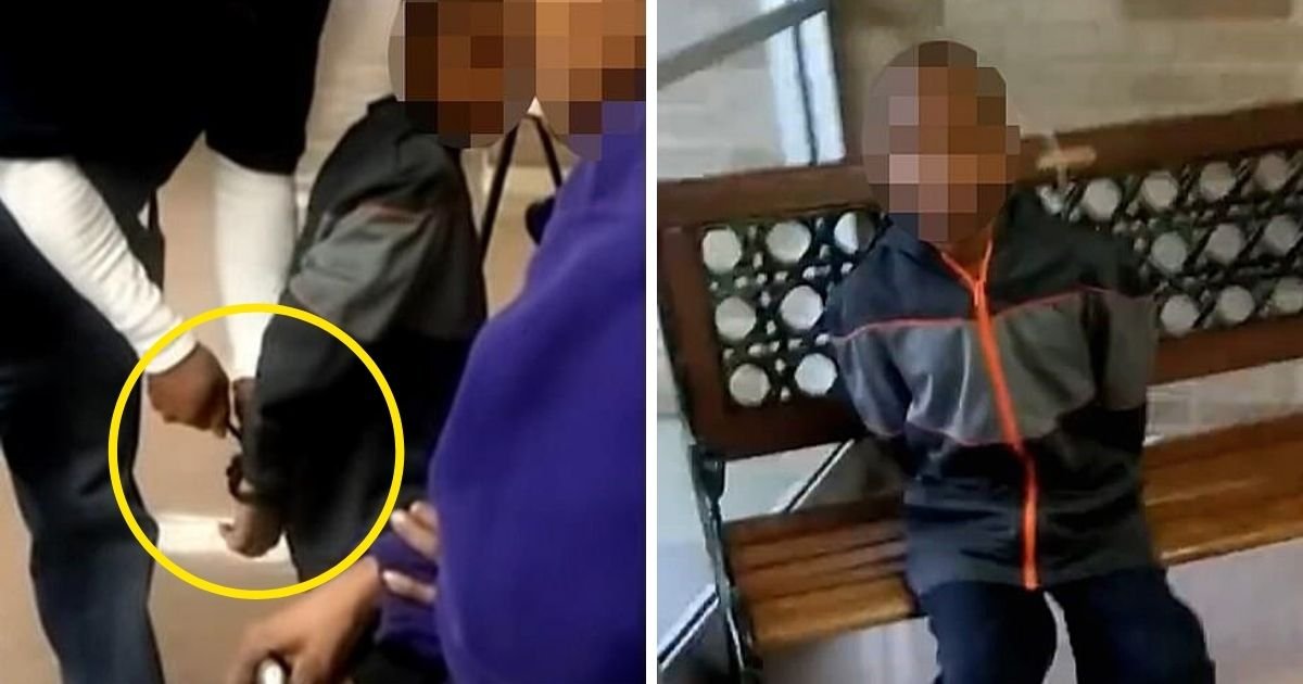 cameron5.jpg?resize=412,275 - 7-Year-Old Boy Who Was Arrested By Police For Kicking A Cart Is Awarded $40,000