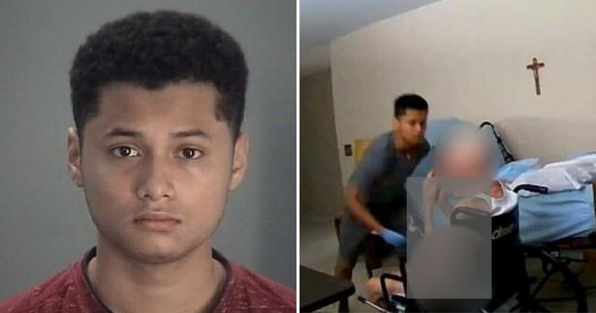 caregiver5.jpg?resize=412,275 - Caregiver Arrested After Police Saw A Video Of Him With Frail 88-Year-Old Man