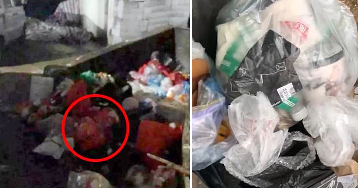 china 1.jpg?resize=1200,630 - Newborn Infant With 'Umbilical Cord Still Attached' Found Abandoned In Trash Bin In China