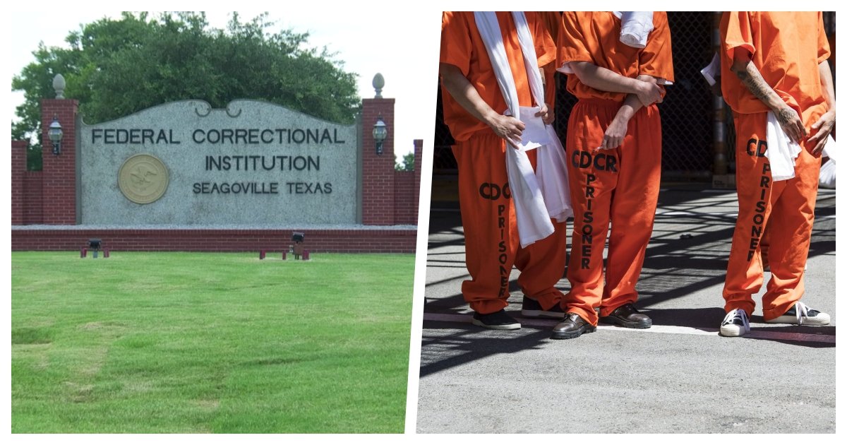 collage 19.jpg?resize=1200,630 - 75% of Inmates At A Federal Prison in Texas Tested Positive For Covid-19