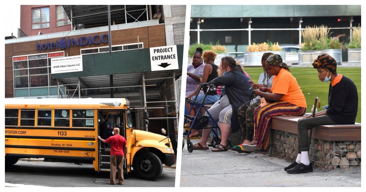 collage 59.jpg?resize=412,275 - NYC Continues To Use Luxury Hotels As Homeless Shelters As Residents Get Weary