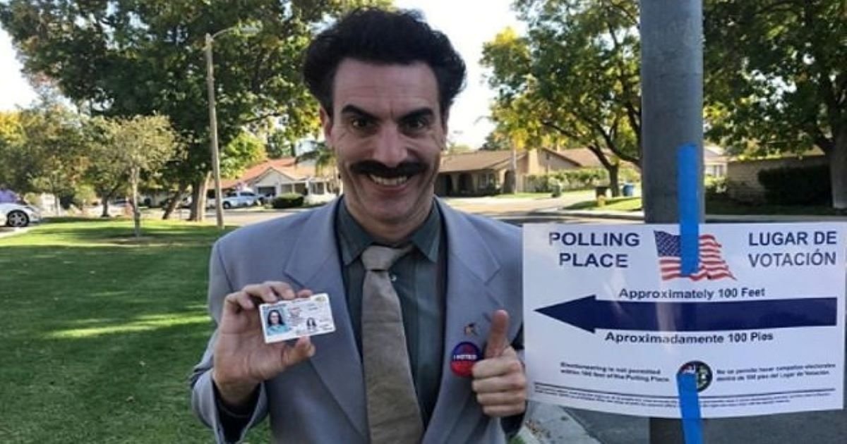 ec8db8eb84ac 2 18.jpg?resize=1200,630 - Sacha Baron Cohen Is Filming Another 'Borat' Movie In LA For Comedy Legend Sequel