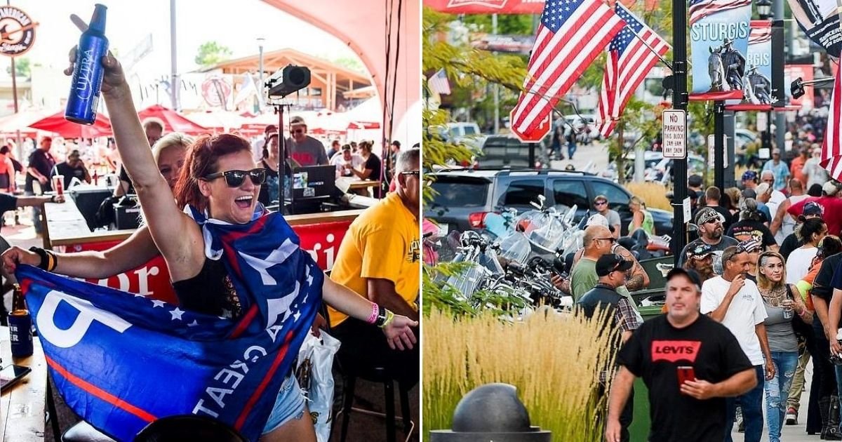 festival5.jpg?resize=1200,630 - Thousands Of Bikers Gathered For The Annual Sturgis Motorcycle Rally, Sparking COVID-19 Concerns Among Residents