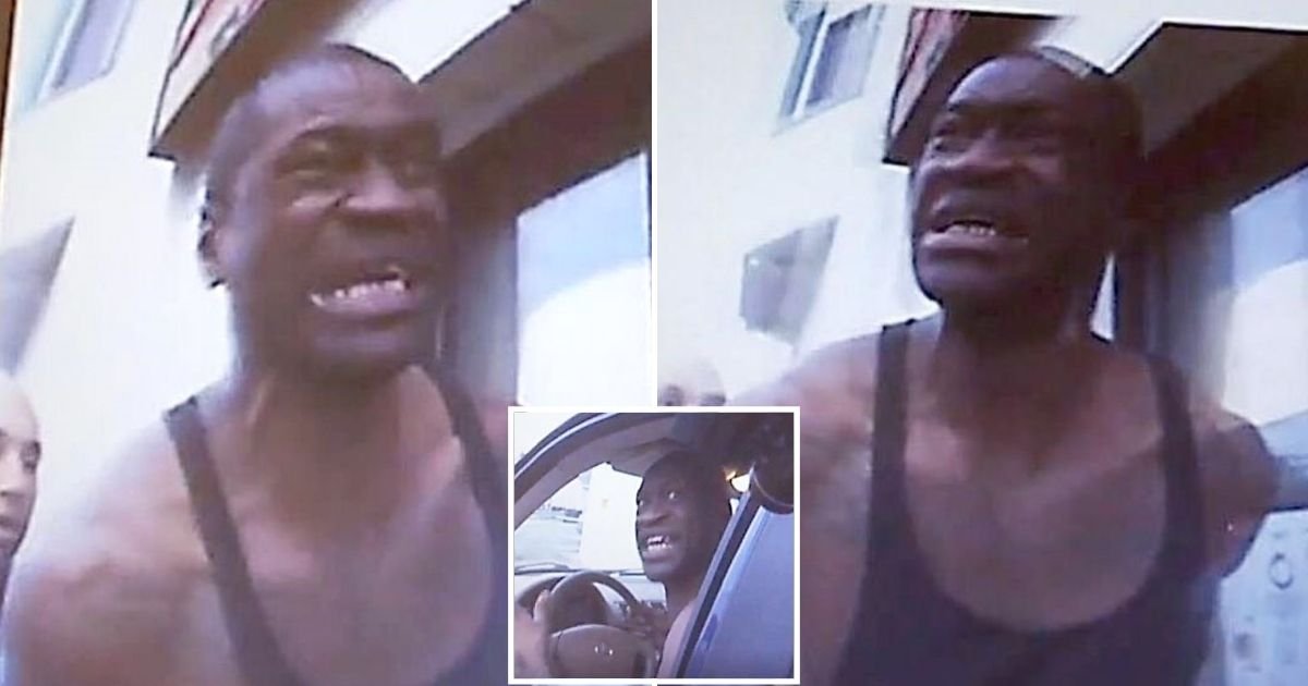 floyd6.jpg?resize=412,275 - Police Bodycam Footage From Two Police Officers Shows Distressed George Floyd's Struggles Before His Death