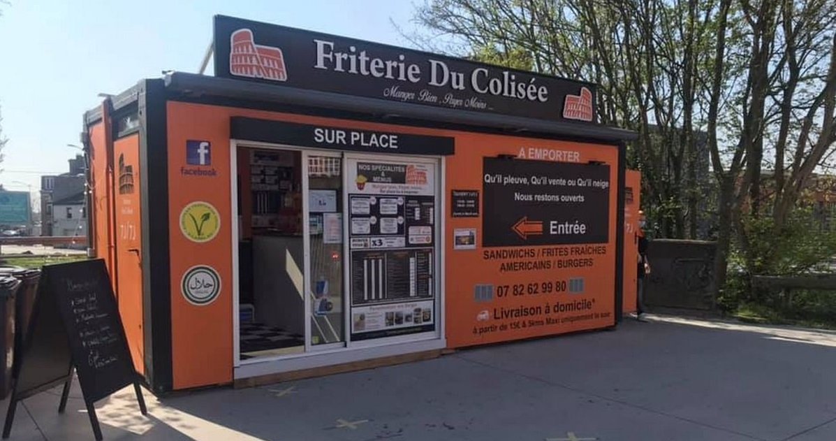 friterie.jpg?resize=412,275 - Nord: un homme a dégradé et cambriolé une friterie pour un butin ridicule