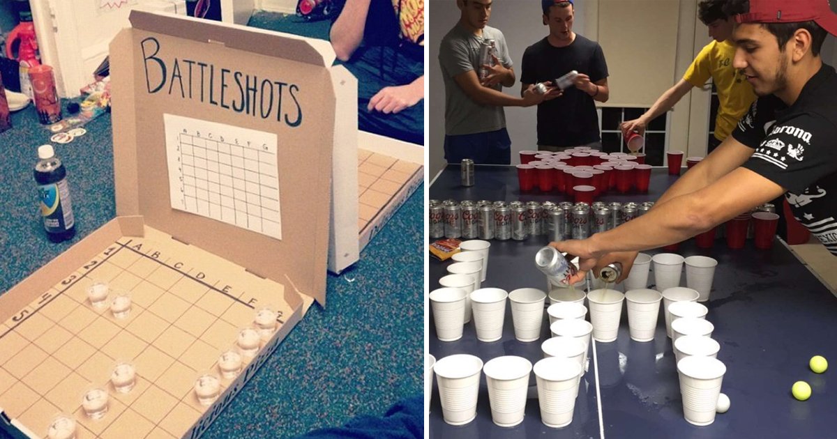 6 Insanely Funny Drinking Games That Give Parties A New Name