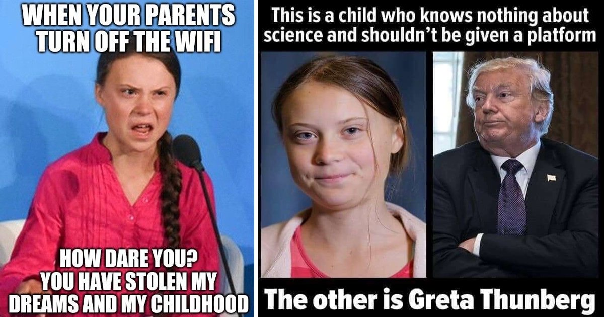 greta thunberg.jpg?resize=412,275 - 10 Funniest Greta Thunberg Memes We All Can Relate To In Real Life