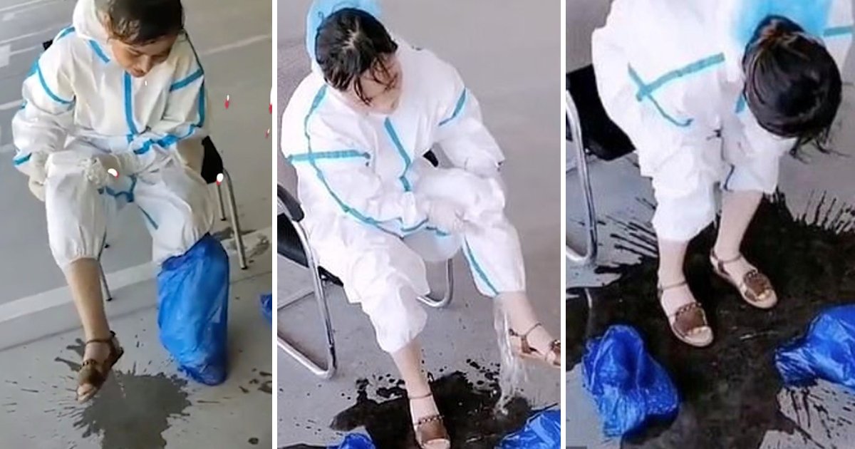 healthcare.jpg?resize=412,232 - Healthcare Worker Made A Puddle Of Sweat After Removing Her Hazmat Suit