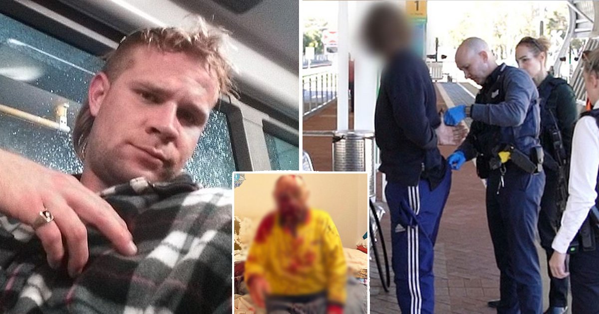 jailed.jpg?resize=412,232 - 84-Year-Old Lands In Coma After Australian Criminal Slashes Face With Sharp Mirror