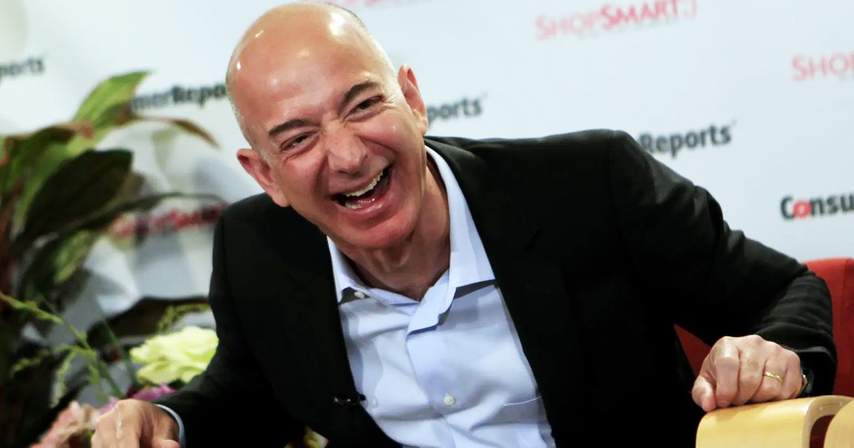 jeff bezos.jpg?resize=412,232 - Amazon CEO Jeff Bezos Makes History As Forbes' Richest Person Of All Time