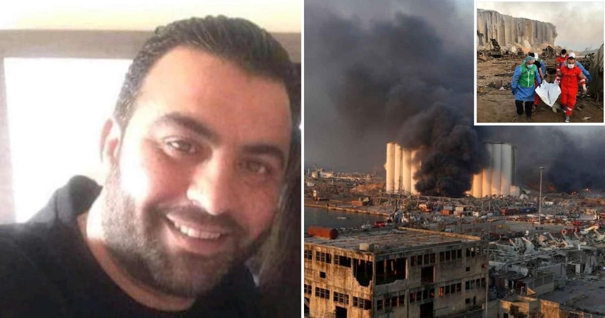 man6.jpg?resize=412,275 - Man Found Alive 30 Hours After Being Blown Into The Sea By Huge Explosion That Ripped Through Beirut