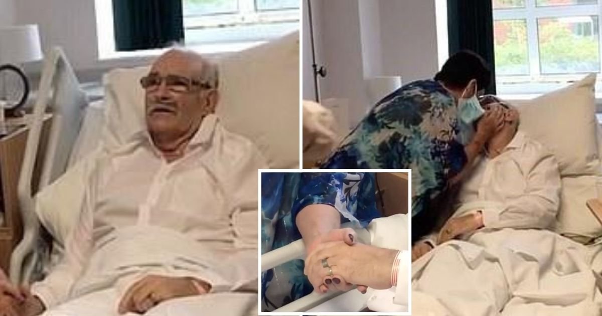 Couple Ties The Knot At Hospital Days After 68-Year-Old Man Was Told He Has Terminal Disease marry5.jpg?resize=366,290 - Couple Ties The Knot At Hospital Days After 68-Year-Old Man Was Told He Has Terminal Disease