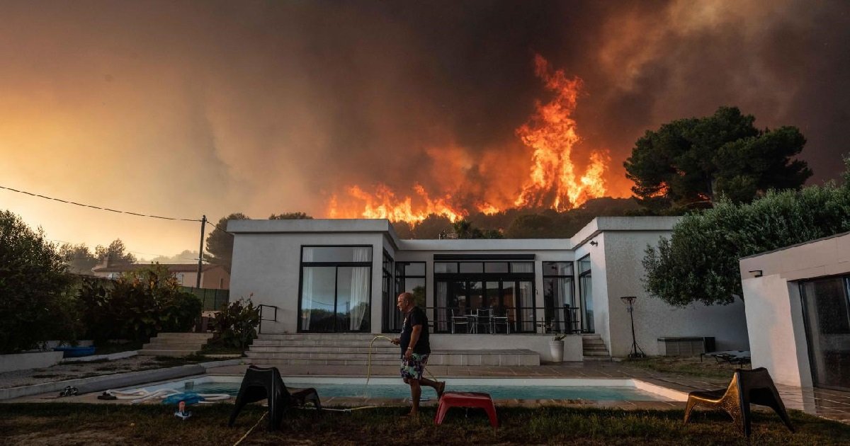 marseille.jpg?resize=1200,630 - Marseille: deux incendies sont en cours dans des massifs forestiers et mobilisent des centaines de pompiers