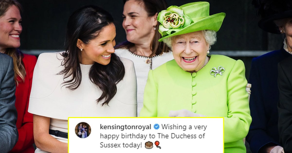 megan.jpg?resize=412,232 - Queen And Other Royals Post Heartfelt Birthday Tributes As Meghan Markle Turns 39