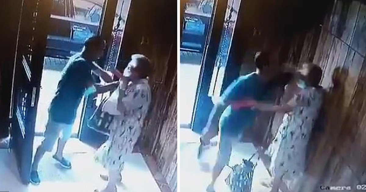 old woman.jpg?resize=412,232 - Thief Smashes 85-Year-Old Spanish Woman's Face To The Ground After Stealing Money