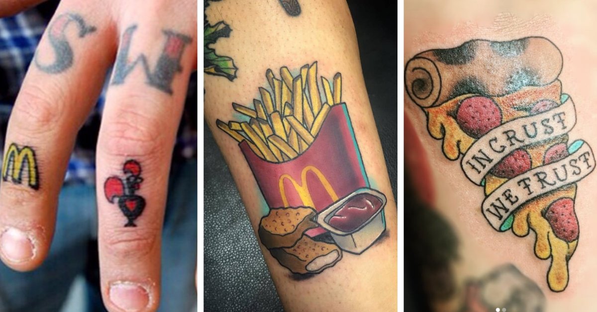 tatouages fast food
