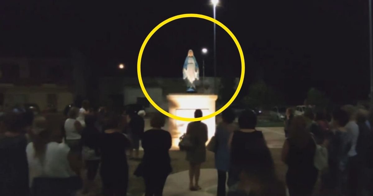 statue5.jpg?resize=412,275 - People Gather To Witness Statue Of Virgin Mary 'Weeping Tears Of Blood'