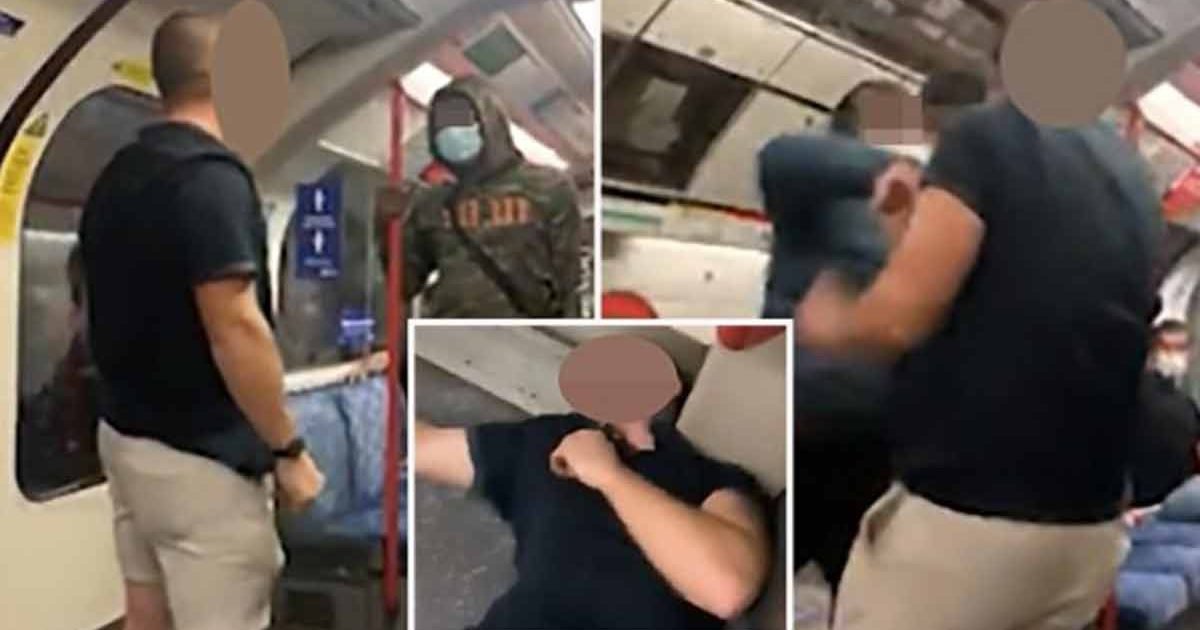 train racism feat e1597762579235.jpg?resize=1200,630 - Londres : Un raciste assommé par un coup de poing dans le métro
