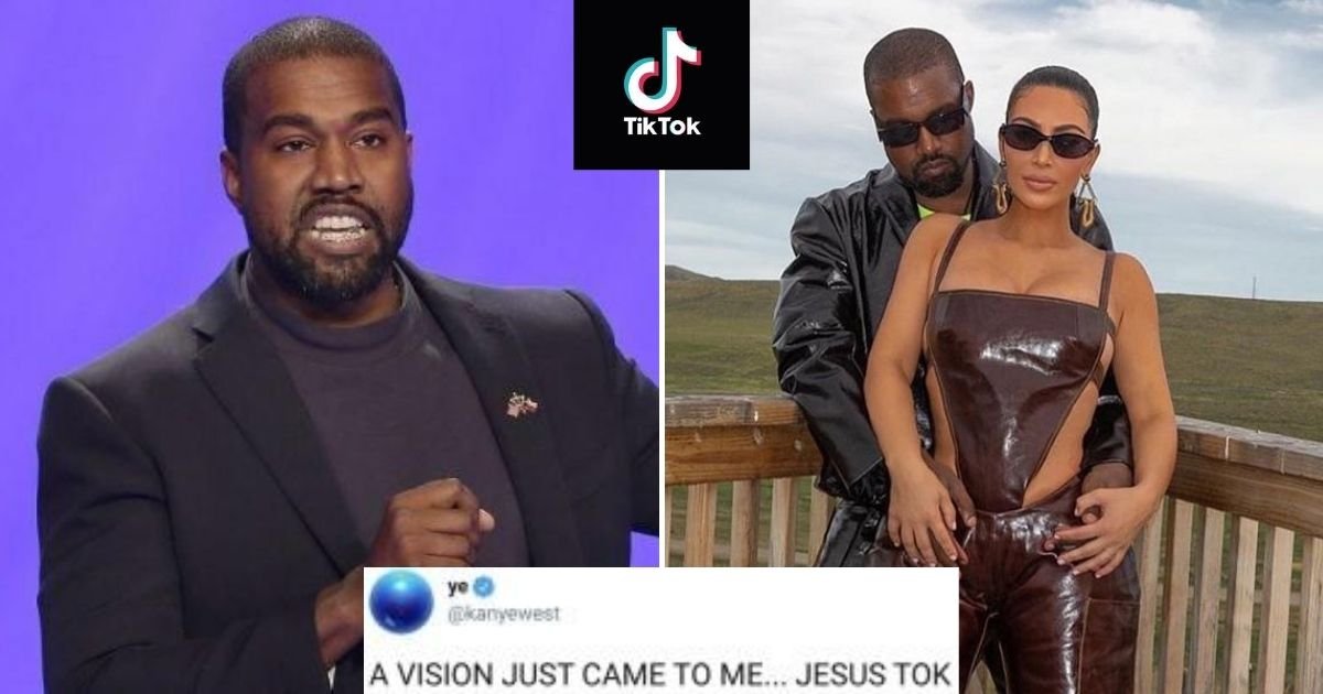 untitled design 1 16.jpg?resize=1200,630 - Kanye West Determined To Make A Christian Version Of Tik Tok