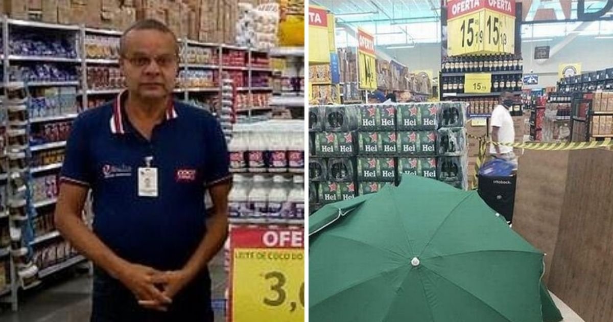 untitled design 1 18.jpg?resize=1200,630 - Store Employees Covered Dead Worker With Umbrellas Before Allowing Shopping To Resume