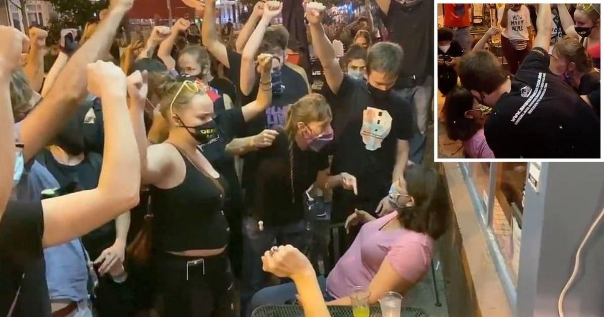 untitled design 2 22.jpg?resize=412,232 - BLM Protesters Accost Diners And Demand They Raise Fists To Show Solidarity