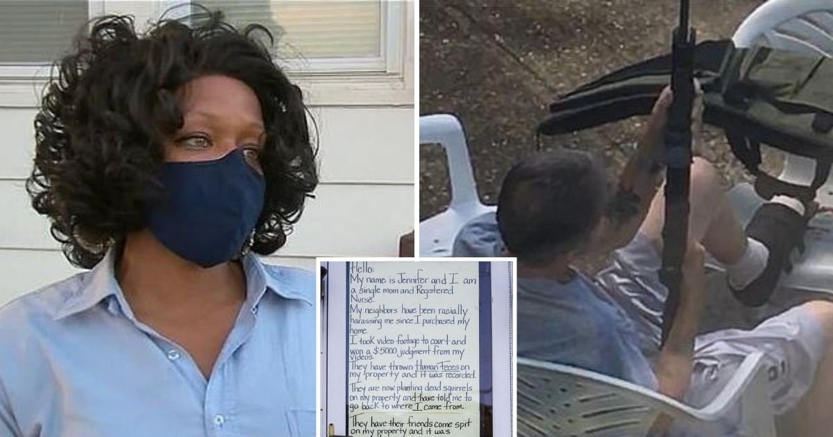 untitled design 3 10.jpg?resize=412,232 - Couple Arrested For Intimidating Mother Of Color And Throwing Dead Animals In Her Yard